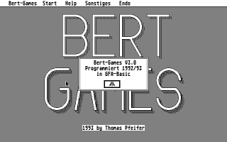 Bert Games Screenshot 1