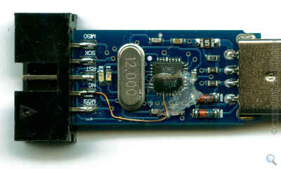 Hardware-Modifikation an einem MX-USBASP